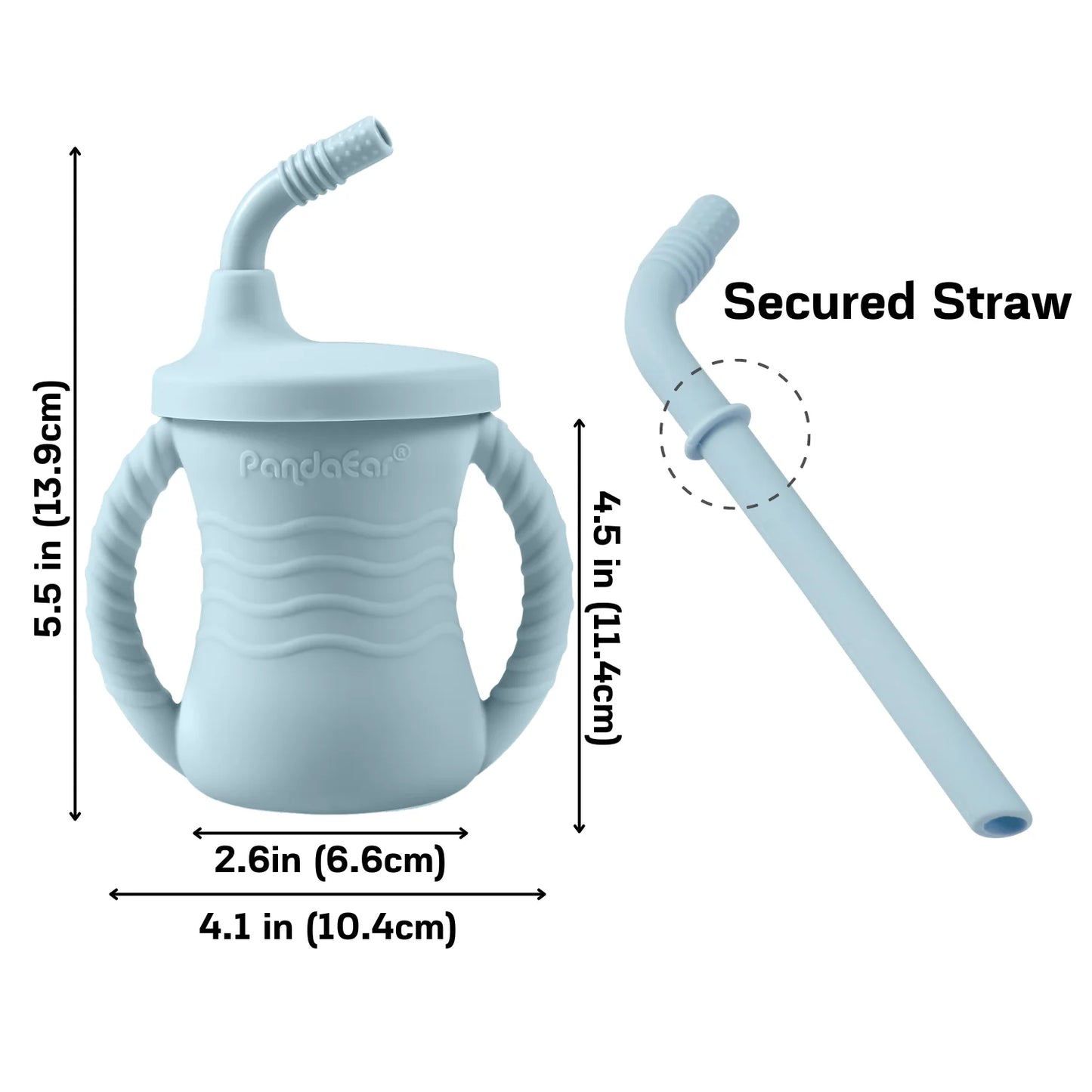 12-Piece Silicone Baby Feeding Set with Adjustable Bib, Suction Bowl, Straw Cup