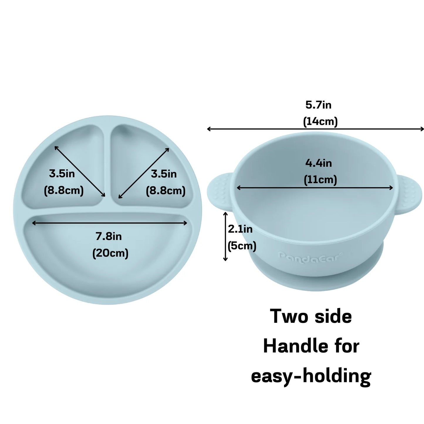 12-Piece Silicone Baby Feeding Set with Adjustable Bib, Suction Bowl, Straw Cup