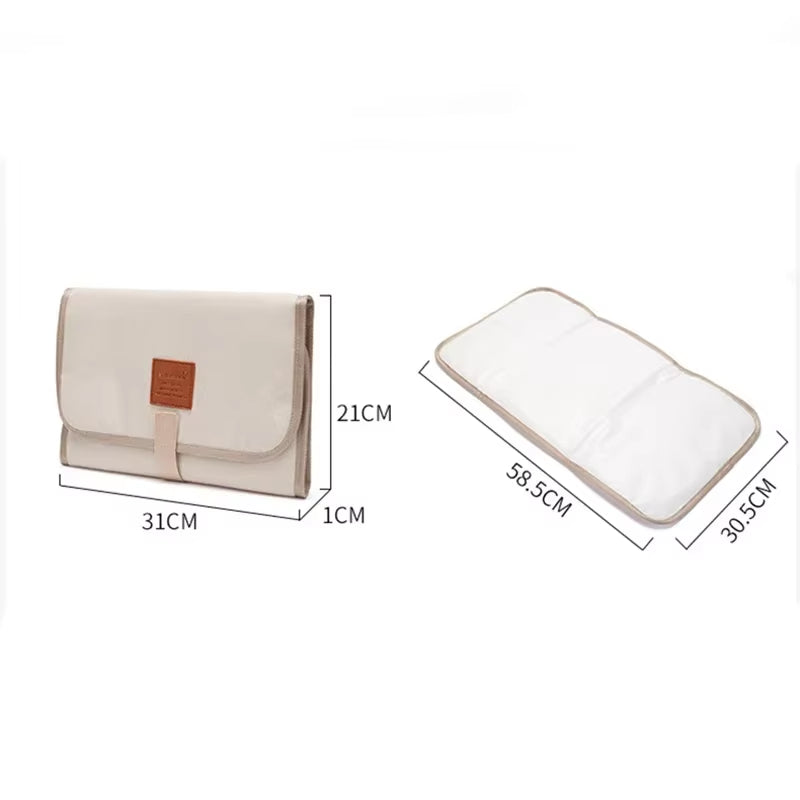 Foldable Baby Diaper Changing Pad Waterproof Newborn Diaper Pad Portable Toddler Changing Table Durable Oxford Baby Diaper Sheet
