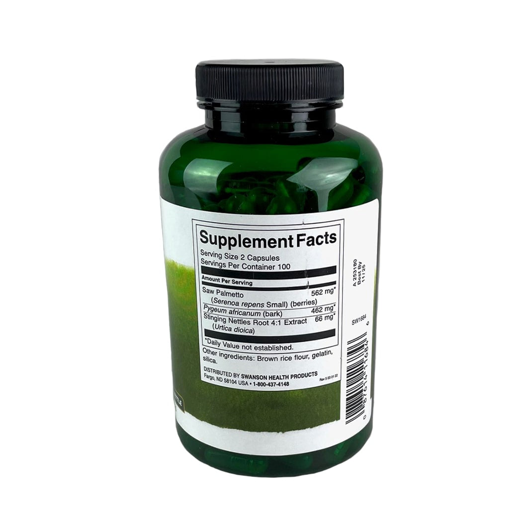 Herbal Prostate Complex Herb Blend Capsules, 200 Count