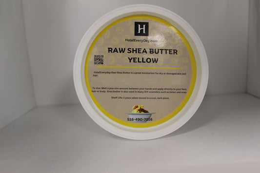 Raw Unrefined Grade a Soft and Smooth Yellow African Shea Butter from Ghana - Amazing Quality and Consistency - Comes in a 16 Oz Jar - Total Weight Approximately 14 Oz